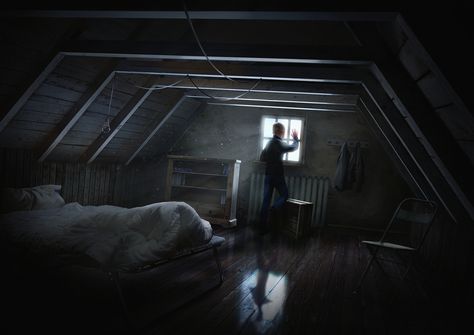 Creepy Attic, Old Attic, Horror Video, The Attic, Rafting, 3d Art, Technology, Photography, Quick Saves