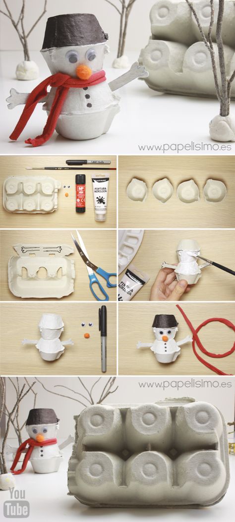 Most recent Absolutely Free egg carton Crafts for Kids Thoughts Perhaps you have handed down the young child quite a few handy color, an empty sheet of paper along with saw your pet ge #Absolutely #carton #Crafts #egg #Free #kids #Thoughts Egg Carton Crafts, Egg Cartons, Egg Carton, The Snowman, Winter Crafts, Toilet Paper, Kids Crafts, Christmas Crafts, Kindergarten