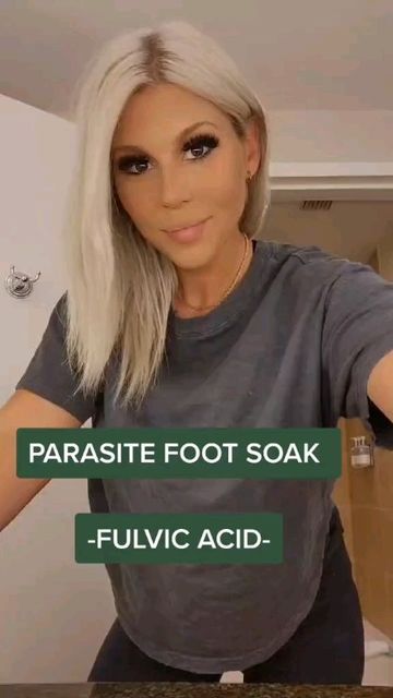 Parasite Foot Cleanse, Parasite Foot Soak, Parasite Cleanse Foot Soak, Parasites Cleanse, Fulvic Acid Benefits, Foot Detox Soak, Diy Foot Soak, Foot Soak Recipe, Public Pool