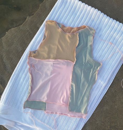 Exposed Seam Top, Mui Mui, Pj Bottoms, Repurposed Clothing, Cute Outfits For School, School Outfits, Second Skin, Diy Ideas, Strapless Top