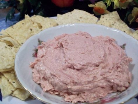 This is a recipe that Ive had forever and is still an oldie but goodie. You can find this in the cold cuts section of your grocery.  It definitely has its own distinct taste and is described as a smoked liverwurst.  Serve with crackers.  Serving size is a total guess. Braunschweiger Dip Cream Cheese, Liver Pate Braunschweiger, Liverwurst Pate, Braunschweiger Pate Recipe, Liverwurst Dip, Braunschweiger Dip, Liverwurst Recipe, Liver Pate Recipe, Liver Sausage