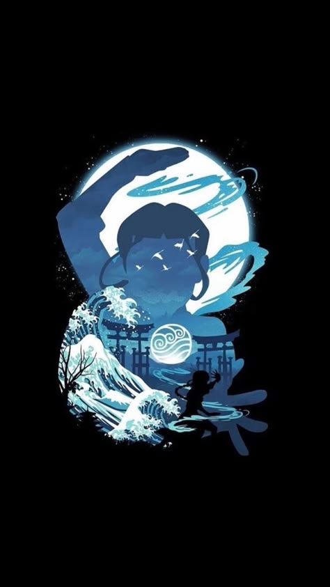 Avatar The Last Airbender Wallpaper Katara, Avatar The Last Air Bender Art, Avatar The Last Airbender Wallpapers, Avatar The Last Air Bender Wallpaper, Waterbending Aesthetic, Atla Widgets, Katara Tattoo, Avatar Wallpaper The Last Airbender, Katara Wallpaper