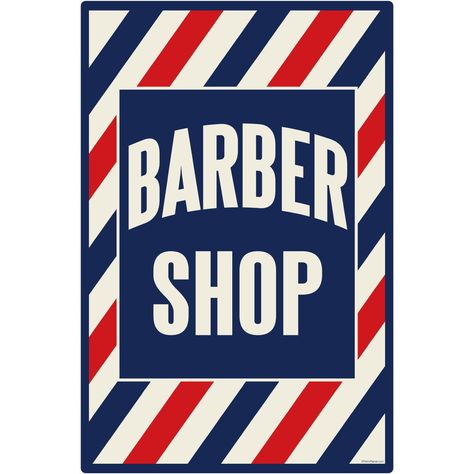 When you want to create that gorgeous vintage look in your home or business, don't stop with your walls - look to your floors, too. Our Barber Shop Floor Sticker will greet your guests with 1950s style graphics and bring nostalgic smiles. This pe... Business Bathroom, Barber Shop Sign, Barber Shop Decor, Distressed Walls, Vintage Barber, Beard Hair, Radical Change, Online Logo Design, Shop Sign