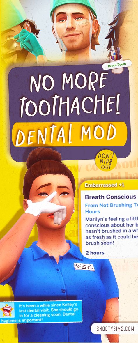 sims 4 mod Sims 4 Medical Mod, Sims 4 Realistic Health Mod, Sims 4 Maxis Match Teeth, Sims 4 Dentist, Sims 4 Teeth Cc Braces, Sims 4 Dental Care Mod, Sims 4 Dentist Cc, Sims 4 Toothbrush Override, Teeth Cc Sims 4