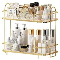 Bathroom Organizer Countertop, Bathroom Counter Organizer, Kitchen Spice Storage, Organize Bathroom Countertop, Counter Organizer, Bathroom Countertop Organizer, Perfume Organizer, Bathroom Counter Organization, Corner Storage Shelves