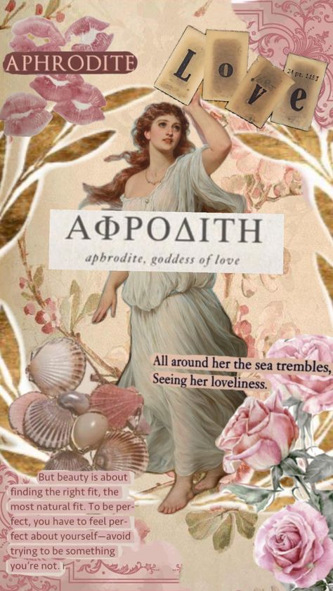 #aphrodite #aphroditeaesthetic Aphrodite Symbolism, Aphrodite Wallpaper Iphone, Aphrodite Sigil, Zeynep Core, Aphrodite Core, Mermaids Sirens, Deity Work, Lady Aphrodite, Aphrodite Art