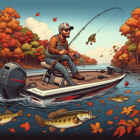 Bass Fishing Pictures, Happy Fishing, Fish Activities, Fall Fishing, Smallmouth Bass, Fishing Pictures, Water Surface, Muddy Waters, Fish Swimming