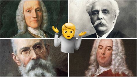 Most people can’t tell these famous classical composers apart – can you? - Classic FM Famous Composers, Classical Composers, Average Person, Composers, Music Education, Beards, Wigs, Education, Music