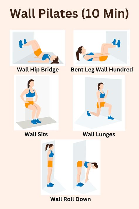 Somatic Pilates Chest, Low Impact Pilates At Home, Wall Pilates Chart Free, Wall Pallet Exercise, Reverse Pilates, Lazy Workout, Universal Knowledge, Wall Pilates Workout, Message Therapy