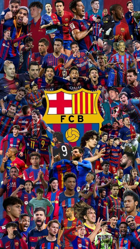 Fcb Wallpapers, Wallpaper Fix, Lionel Messi Posters, Barcelona Aesthetic, Fcb Barcelona, Messi Poster, Fc Barcelona Wallpapers, Lionel Messi Fc Barcelona, Barcelona Team