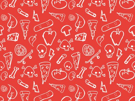 Pizza Pattern, Experience Design, Creative Professional, Pattern Design, Branding, Pattern, Design