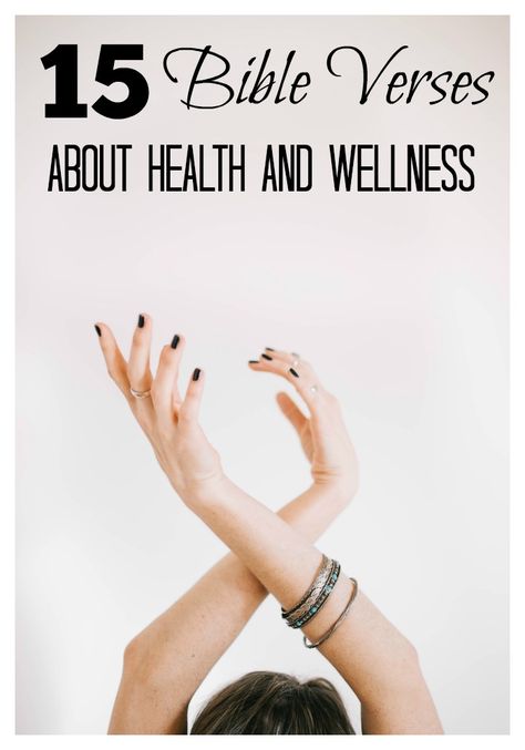 The Bible shows us the way to a healthy life. It is God's will that we take care of our bodies. I've compiled Bible verses from both the Old Testament and New Testament which cover health, wellness, nutrition, and even fitness. While there are plenty more, these are my favorite 15 scriptures about health and wellness. Which one is your favorite? Bible Help, Kids Gratitude Journal, Gratitude Journal For Kids, Wellness Nutrition, Journal For Kids, Printable Prayers, Bible Resources, Postnatal Workout, The Old Testament