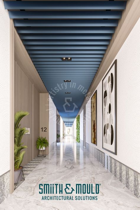 Hospital Reference, Metal Ceilings, Large Pool, Ceiling System, Creative Freedom, Metal Ceiling, Facade Design, Ceiling Design, Facades