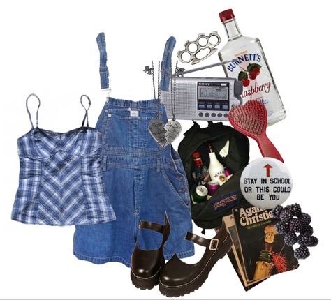 Riot Grrrl Aesthetic Outfits, Riot Girl Fashion, Riot Grrrl Aesthetic, Riot Grrrl Outfits, Riot Grrrl Fashion, Girls Rockstar, Outfit Grunge, Riot Grrrl, Outfit Aesthetic