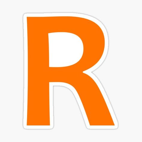 R Sticker, Punctuation Marks, For Stickers, Stickers Magnets, Letter R, The Numbers, The Alphabet, Punctuation, Lettering Alphabet