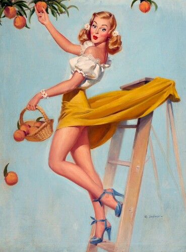 pinup Moda Pin Up, Pin Up Pictures, Vargas Girls, Arte Pin Up, Pin Up Illustration, Pin Up Vintage, Pin Up Girl Vintage, Pin Up Posters, Pinup Art