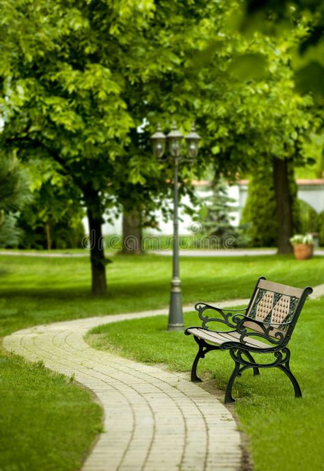 Bench In Park, Heaven Fashion, Deck Stair Lights, China Photography, Cracked Wallpaper, Box Studio, Desktop Background Pictures, Scene Drawing, Bench Outdoor