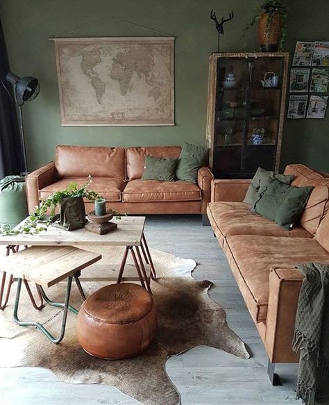 Western Decor Living Room, Western Living Room Decor, Western Living Room, Shelf Decor Bedroom, Decor Western, Real Estat, Living Room Green, Rustic Living, Rustic Living Room