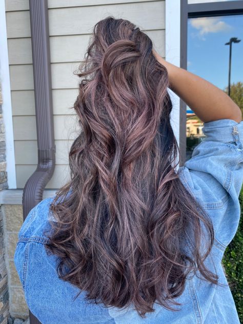 Ashy hair ideas Ashy Pink Hair, Subtle Pink Hair, Ashy Pink, Dark Highlights, Hair Stuff, Hair Transformation, Pink Hair, Hair Goals, Highlights