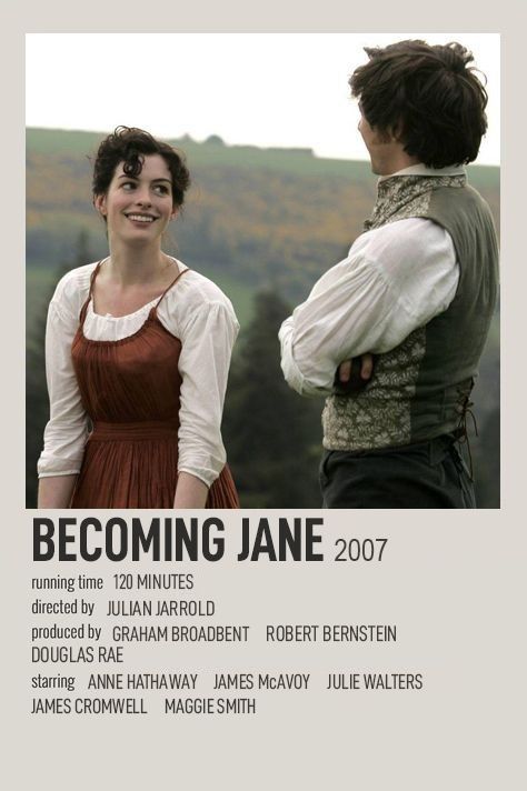 Becoming Jane Movie Poster, Netflix Movies Poster, Becoming Jane Movie, Movie Recs, Indie Movie Posters, Film Polaroid, Movies To Watch Teenagers, Posters Minimalist, Not Musik