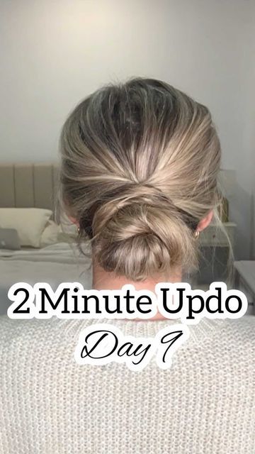 Easy Updos For Medium Hair, Easy Updos For Long Hair, Hair Challenge, Easy Updo Hairstyles, Hair Upstyles, Easy Hair Updos, Up Dos For Medium Hair, Updos For Medium Length Hair, Long Hair Updo