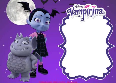 (FREE Printable) – Disney Vampirina Baby Shower Invitation Templates | FREE Printable Birthday Invitation Templates - Bagvania Vampirina Birthday, Nautical Birthday Invitations, Stay Awesome, Space Birthday Invitation, Unique Baby Shower Invites, Cars Birthday Invitations, Super Mario Birthday, Free Printable Birthday Invitations, Disney Invitations