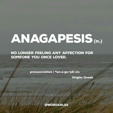 Anagapesis: I don't love you anymore! Lol Words About Love, Love Is Blind, Blind Love, Unique Words Definitions, Uncommon Words, Fancy Words, Beautiful Poetry, Story Writer, Weird Words