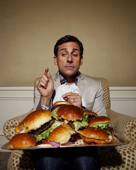 TRUNK ARCHIVE on Instagram: “I'll Take It All 📸: @jakechessum This week we're giving you a glimpse into the life of hospitality and all that goes along with it. ⠀ ⠀…” Celebrities Eating, Steve Carrell, Burrito Bar, Pictures Of Celebrities, Food Photoshoot, Messy Kitchen, Food Advertising, Steve Carell, Food Drink Photography