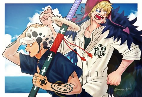 Law Corazon, Law One Piece, One Piece Crew, One Piece Ship, One Piece Funny, Trafalgar Law, One Piece Drawing, One Piece Images, One Piece Comic