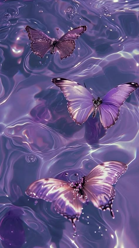 Coralessence Aesthetic, Rosie Aesthetic, Purple Butterfly Wallpaper, Art Papillon, Whatsapp Wallpaper Cute, Ethereal Aesthetic, Butterfly Wallpaper Iphone, Free Phone Wallpaper, Black Wallpaper Iphone