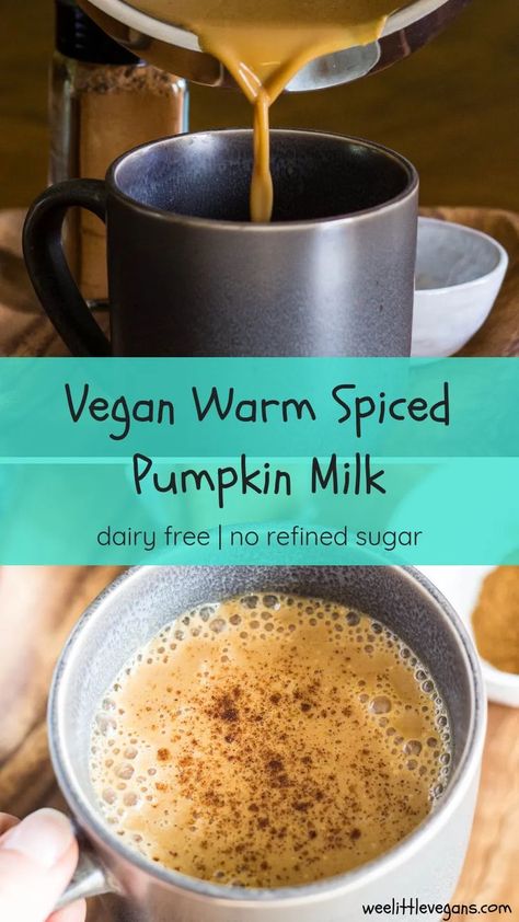 Vegan Pumpkin Spice Latte, Healthy Pumpkin Spice Latte, Diy Pumpkin Spice, Vegan Pumpkin Spice, Pumpkin Spiced Latte Recipe, Homemade Pumpkin Spice, Vegan Drinks, Pumpkin Spice Syrup, Desserts Vegan