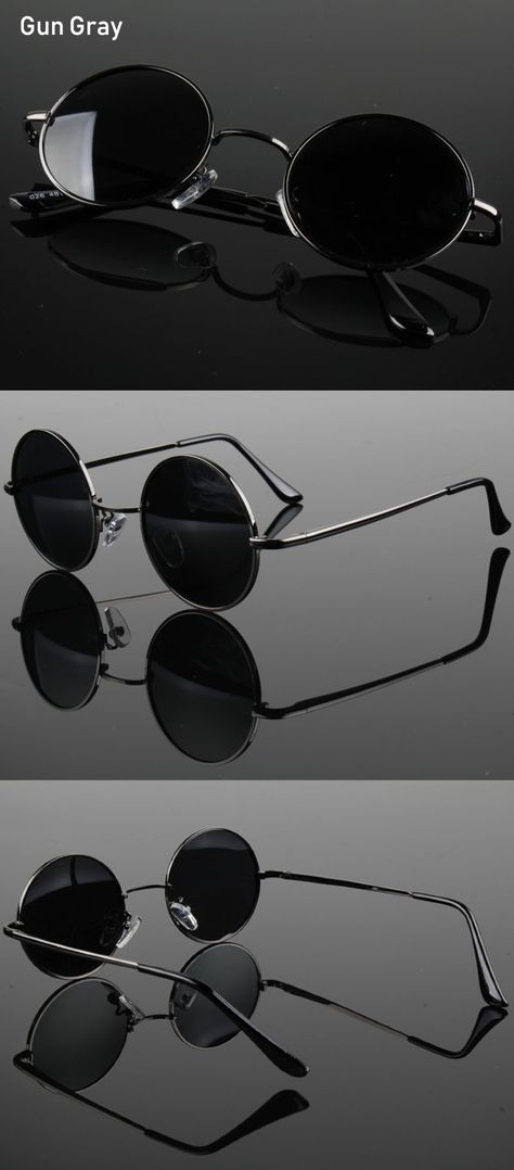 Sunglasses For Men Aesthetic, Black Sunglasses Aesthetic Men, Sunglasses Asian, Storage Sunglasses, Men Clothing Styles, Circular Sunglasses, Round Sunglasses Men, Aesthetic Sunglasses, Your Face