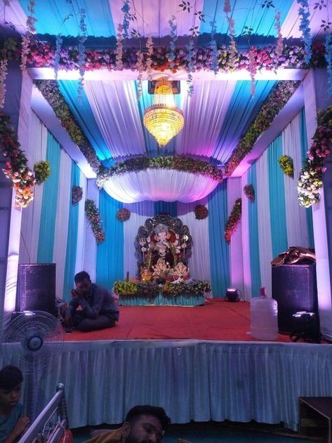 Ganesh Chaturthi Mandap Decoration, Ganapati Mandap Decoration, Navratri Mandap Decoration, Ganesh Background Decoration, Ganpati Pandal Decoration, Ganesh Pandal Decoration, Ganpati Stage Decoration, Ganesha Backdrop Decoration, Ganesh Backdrop Decoration