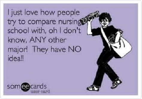 School Nurse Humor, Nursing School Memes, Nursing School Prerequisites, Nursing Quotes, Nursing Fun, Nursing School Humor, Funny Nurse Quotes, Nurse Rock, Funny Ecards