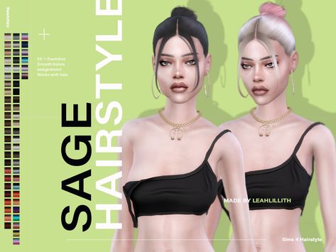 Leah Lillith, Alpha Cc, Die Sims 4, Sims 4 Black Hair, Sims 4 Download, Pelo Sims, Sims 4 Game Mods, Sims 4 Characters, The Sims 4 Download