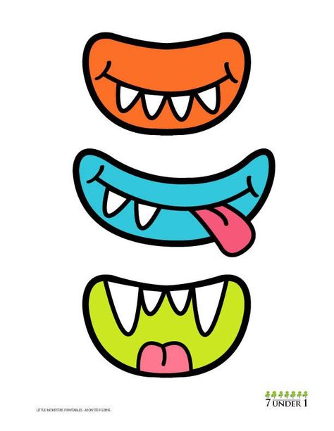 Monster Balloon Monster, Monster Party Decorations, Little Monster Party, Cartoon Mouths, Monster Mouth, Photobooth Props Printable, Monster Photos, Monster Eyes, Monster Birthday Parties