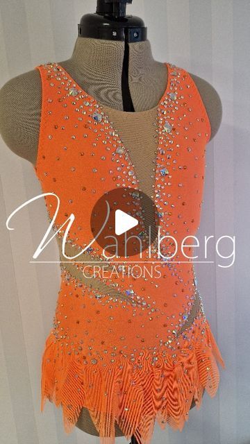 Sara Wahlberg|Costume design on Instagram: "This color..! 😍🧡🧡   Costume for @oda.fjerdingen 🇧🇻  #wahlbergcreations #batontwirlingcostume #twirling #twirlingbaton #twirlingcostume #batontwirling #drill #drilldrakt #1baton #solo #solocostume #rhinestones #strasstenar #strass #crystals #custommade #costume #freestyle #solocostume #beaded #beadazzled #seamstress #costumemaking #bling  #smallbusiness #madeinsweden #blingismything #orange" Baton Twirling Costumes, Twirling Costumes, Baton Twirling, Solo Costume, Costume Design, Custom Made, Crystals, Orange, On Instagram