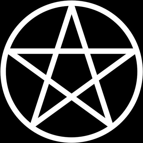 My beliefs -   Protection against evil  The pentagram has long been believed to be a potent protection against evil, a symbol of conflict that shields the wearer and the home. The pentagram has five spiked wards and a womb shaped defensive, protective pentagon at the centre. Modern Witch, Wiccan Spells, Ritual, The Modern, Witch, White, Black