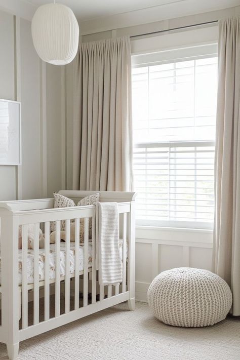 Welcome guests with a stylish and inviting neutral entryway. Combine soft hues of beige and white with natural wood elements for a warm and welcoming first impression. 🚪🌿✨ #NeutralEntryway #WelcomingSpaces #HomeDecor #FirstImpressions Neutral Entryway, Beige Nursery, Bedroom Design Ideas, Grey And Beige, First Impression, Neutral Colors, Baby Nursery, Nursery Decor, Bedroom Design