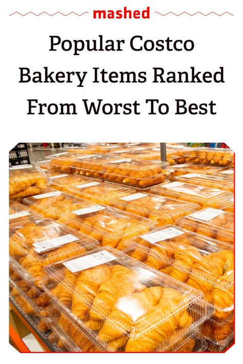 While the store itself can be overwhelming, we want you to feel confident strolling through the bakery section because some bakery goods you'll find at Costco are just a bit tastier than others. #Costco #Bakery Best Costco Food, Costco Bakery, Bakery Goods, Costco Shopping, Costco Meals, Costco Finds, Bakery Items, Video Tiktok, The Bakery