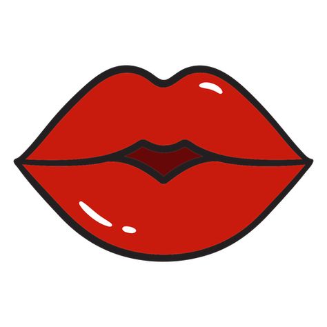 Lip Designs Art, Kissy Lips Drawing, Lips Doodle, Lips Graphic Design, Lips Stencil, Lips Images, Lips Neon Sign, Lips Draw, Mouth Clipart