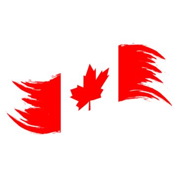 Canada Flag Art, Canada Flag Tattoo, Canada Watercolor, Canada Independence Day, Independence Day Design, Korea Tattoo, Brush Png, Flag Ideas, Wavy Flag