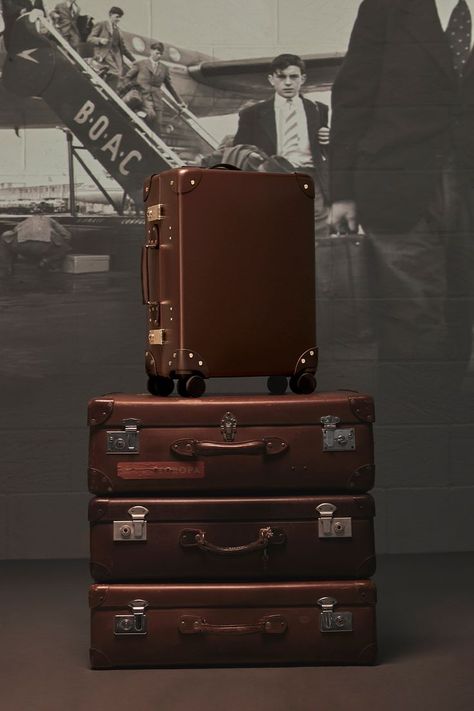 Since 1897, Globe-Trotter's Original suitcase has symbolised timeless allure and iconic status, accompanying pioneers to the South Pole and the summit of Mount Everest. Today, our 4-wheel Carry-On offers a modern interpretation for contemporary travellers. #MyGlobeTrotter #GlobeTrotter1897 Globe Trotter Luggage, Trotter, Carry On Luggage, South Pole, Globe Trotter, The South, Airlines, Mount Everest, Carry On