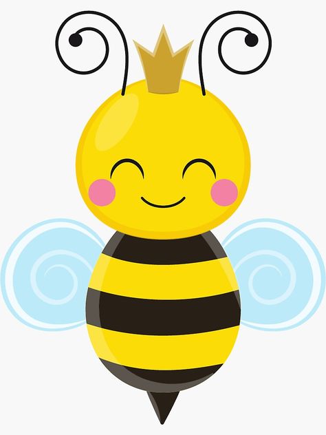 Bee Hive Cake, Cute Queen, Bee Room, School Border, Bee Classroom, Bee Images, Bee Clipart, Bee Pictures, Cartoon Bee