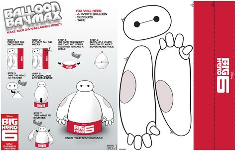 BIG HERO 6 Coloring Pages, Activity Sheets, and Printables Baymax Party, Hero 6 Movie, Cricket Designs, Disney Movie Night, Music Club, Activities For Boys, Family Movie, Disney Party, Family Movie Night