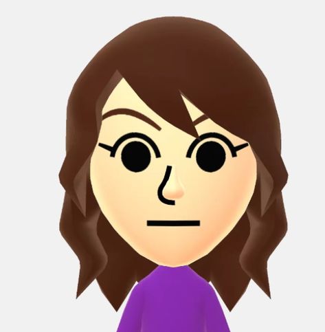 this mii hairstyle Wii Mii Characters Aesthetic, Wii Mii Icons, Mii Characters Pfp, Wii Characters Pfp, Mii Pfp, Wii Mii Characters, Mii Aesthetic, Cute Mii Characters, Wii Icons