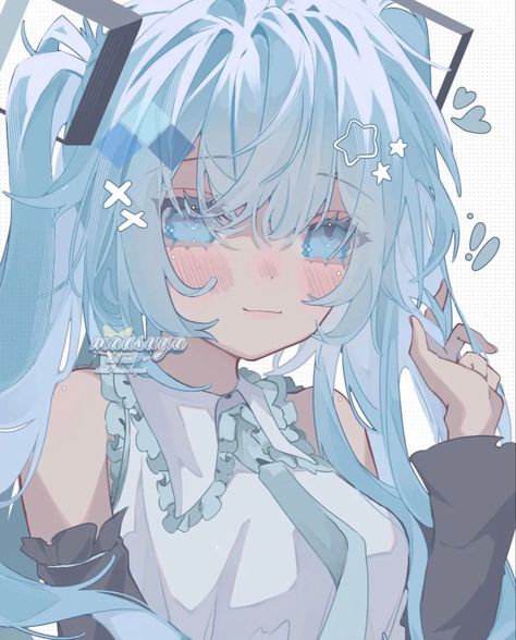 Miku Art, Pixel Drawing, Vocaloid Characters, Miku Vocaloid, Miku Hatsune, Digital Art Anime, Support Artists, Kawaii Art, Project Sekai