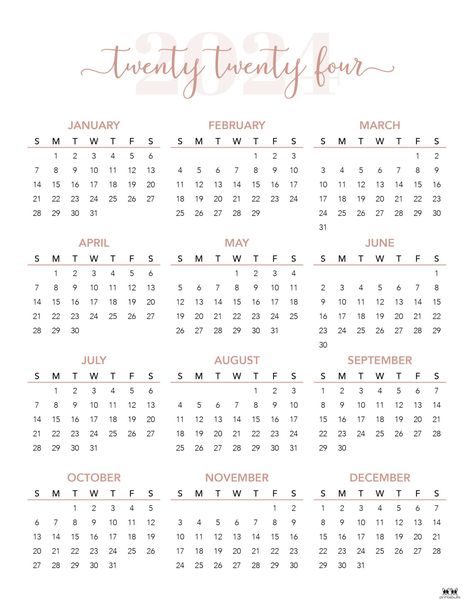 Choose from 29 different 2024 yearly wall calendars. Portrait and landscape orientation, with and without holidays. All FREE. Print from home! Yearly Calendar Template, Printable Yearly Calendar, Free Printable Calendar Templates, Free Planner Templates, Daily Planner Printables Free, Weekly Planner Free Printable, Weekly Planner Free, Planner Organiser, Calendar Wallpaper