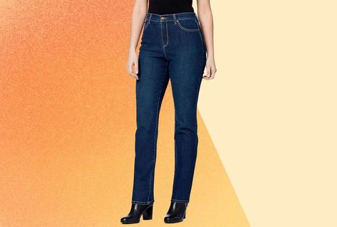 Gloria Vanderbilt’s Amanda Jeans evoke an ’80s style, with their high-rise, five-pocket design and “mom jean” fit. Plus, they’re 70 percent off at Amazon. The jeans are a shopper favorite, with over 44,700 five-star ratings. Mom Jean Fits, Jean Fit, Entertaining Gifts, Cleaning Gift, Gloria Vanderbilt Jeans, 80s Style, Mom Jean, Beauty Clothes, Gloria Vanderbilt