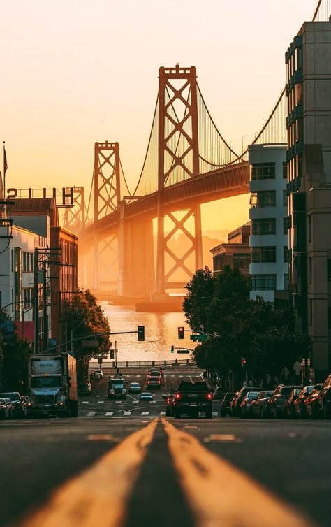 San Francisco At Night, Bay Bridge San Francisco, Bridge Photography, San Francisco City, San Francisco Travel, San Fran, City Photography, A Bridge, City Aesthetic